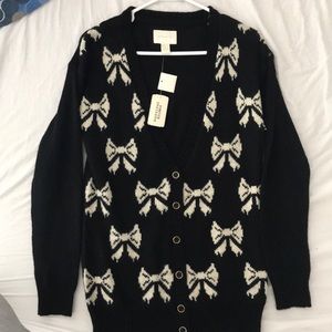F21 NWT black cardigan